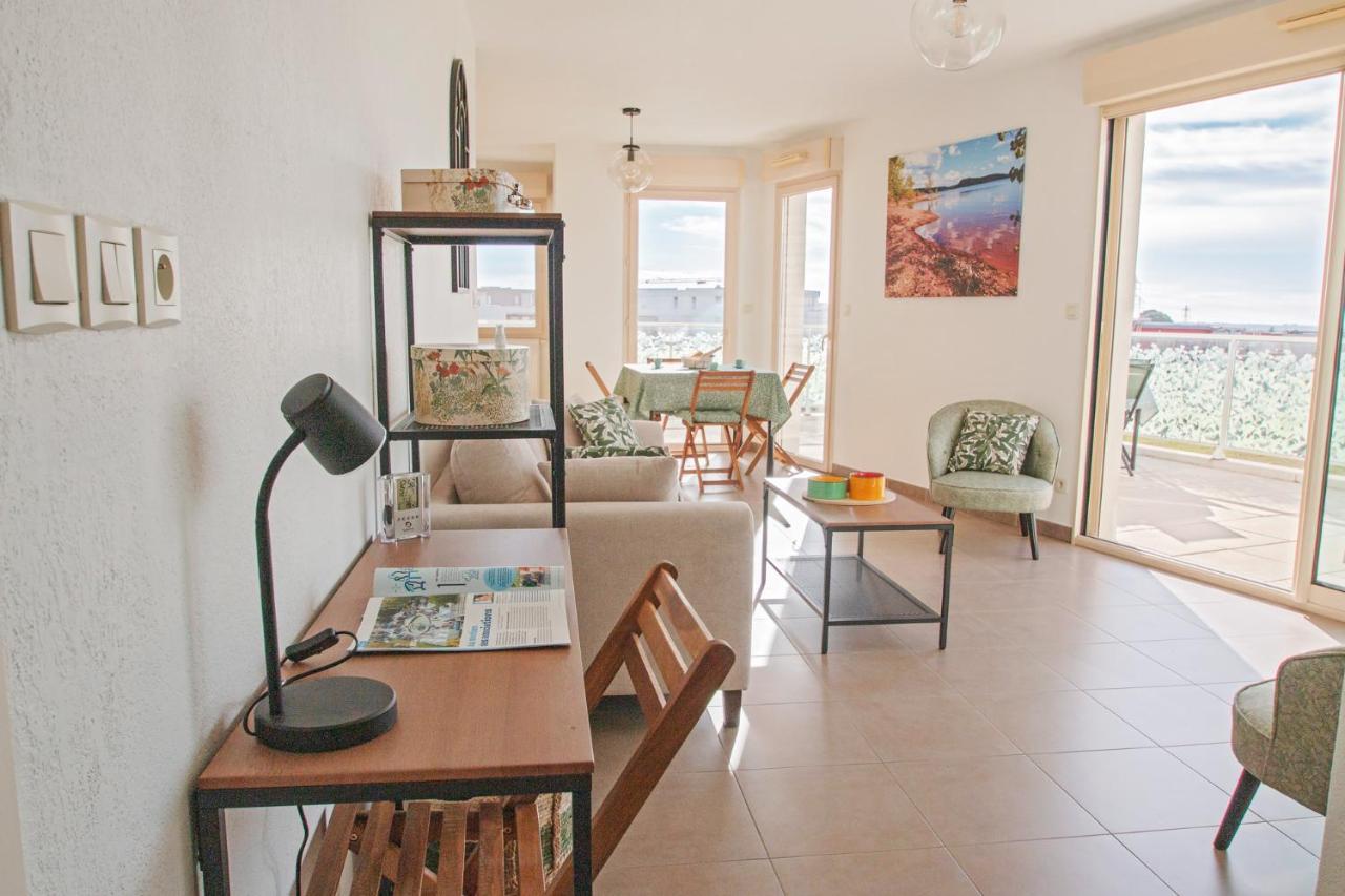 Appartement 4 Personnes, Grande Terrasse, Parking Prive, Wifi Montpellier Exteriér fotografie